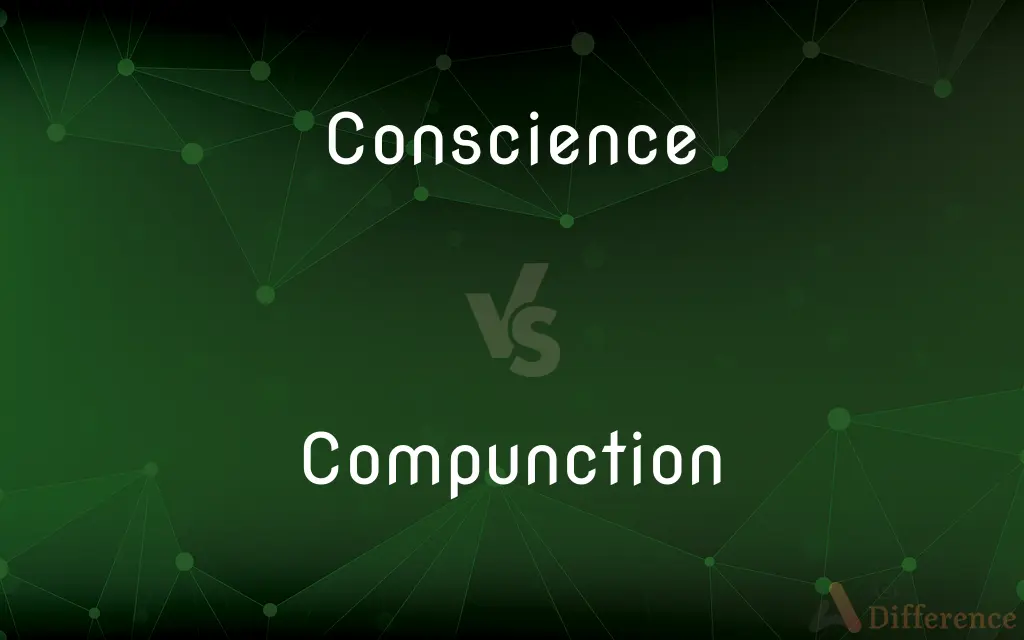 Conscience vs. Compunction — What's the Difference?