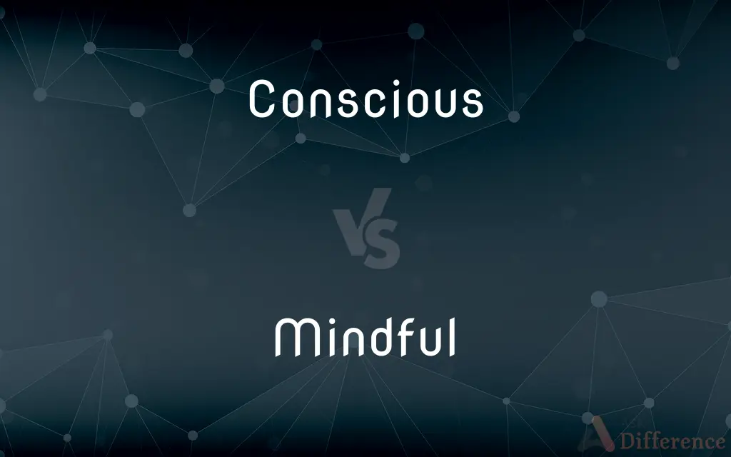Conscious vs. Mindful — What's the Difference?