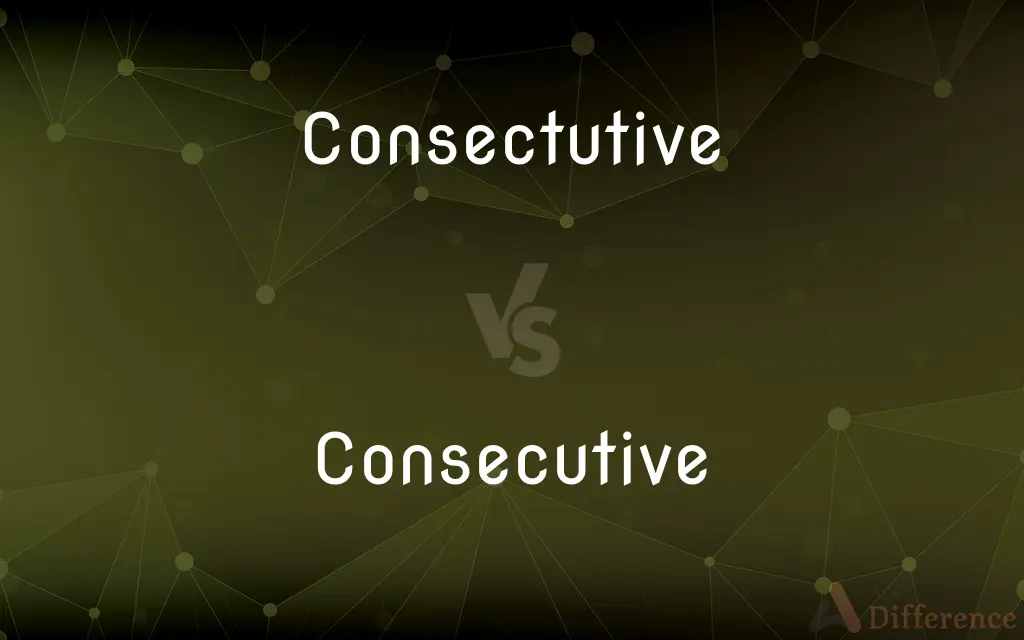 Consectutive vs. Consecutive — Which is Correct Spelling?