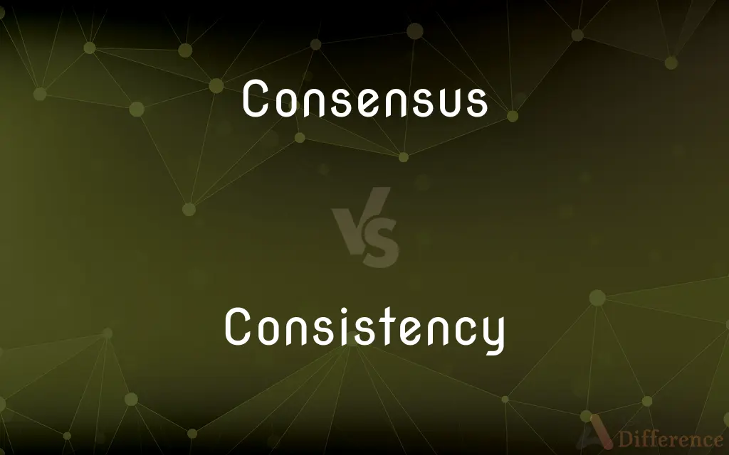 Consensus vs. Consistency — What's the Difference?