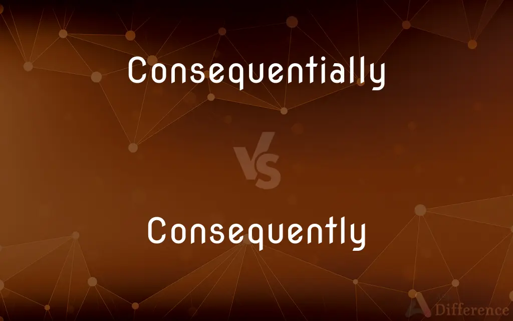 Consequentially vs. Consequently — What's the Difference?