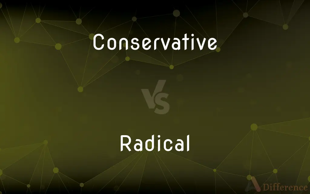 Conservative vs. Radical — What's the Difference?