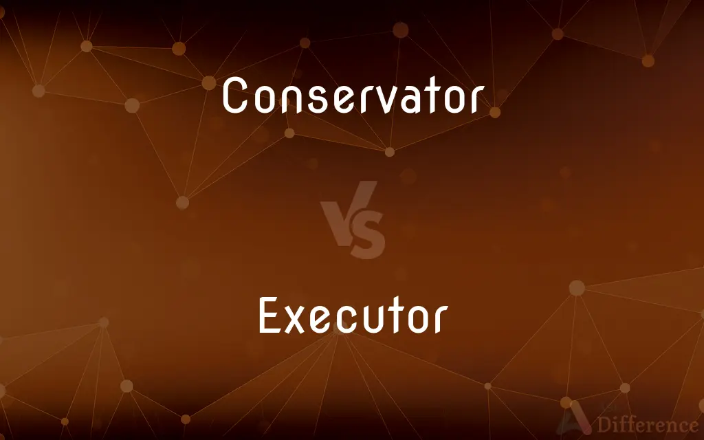 Conservator vs. Executor — What's the Difference?
