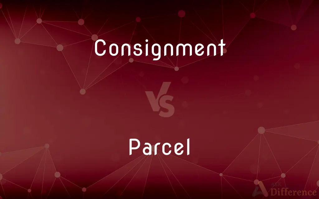 Consignment vs. Parcel — What's the Difference?