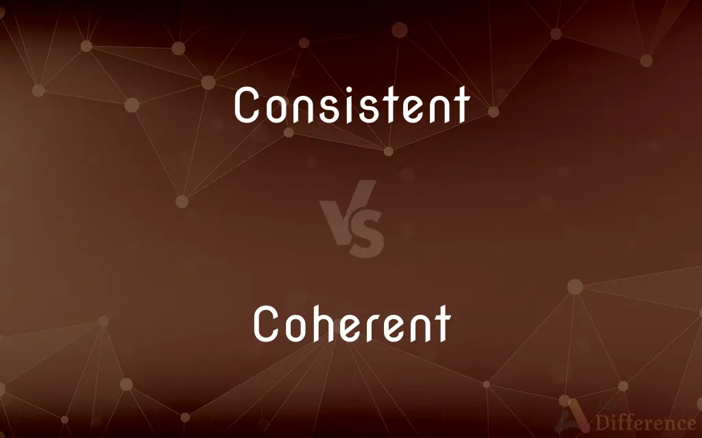 Consistent vs. Coherent — What's the Difference?