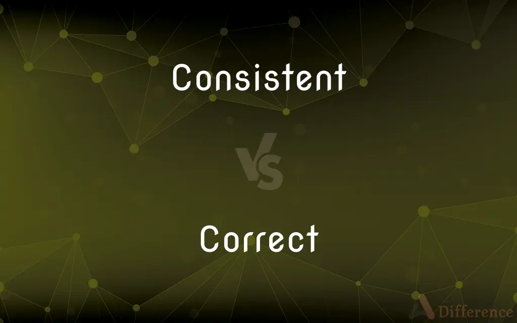 Consistent vs. Correct — What's the Difference?