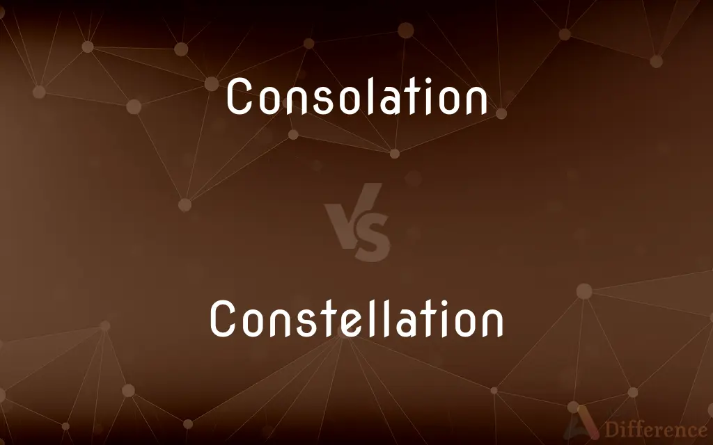 Consolation vs. Constellation — What's the Difference?