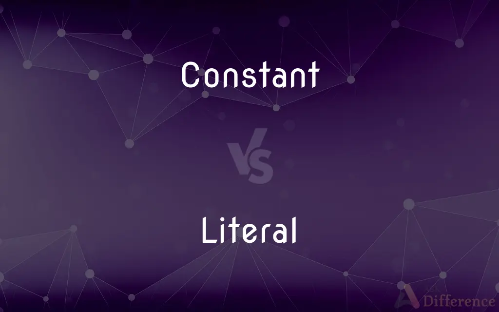 Constant vs. Literal — What's the Difference?