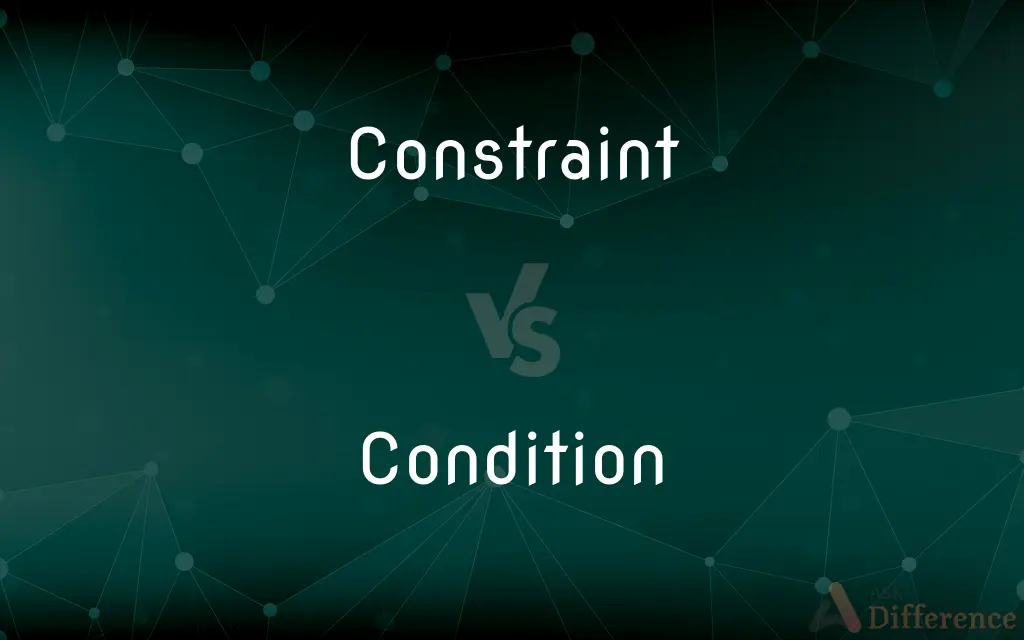 Constraint vs. Condition — What's the Difference?