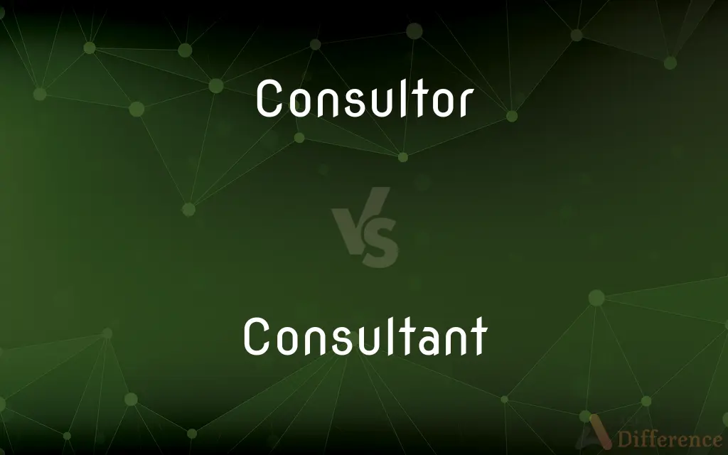 Consultor vs. Consultant — What's the Difference?