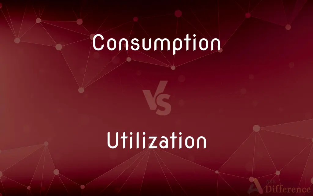 Consumption vs. Utilization — What's the Difference?