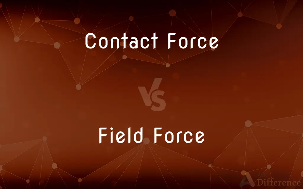Contact Force vs. Field Force — What's the Difference?