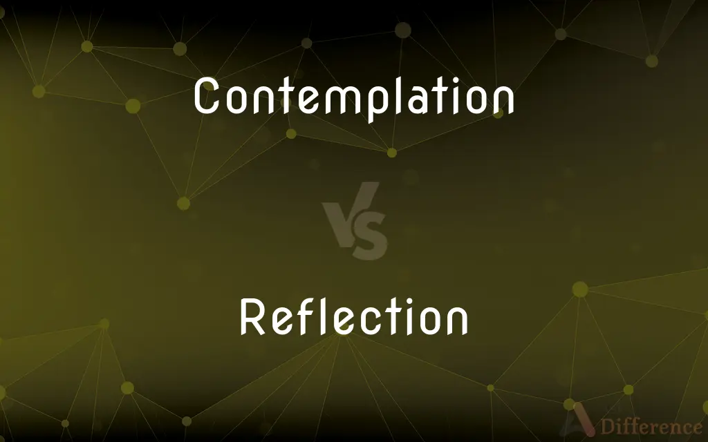 Contemplation vs. Reflection — What's the Difference?