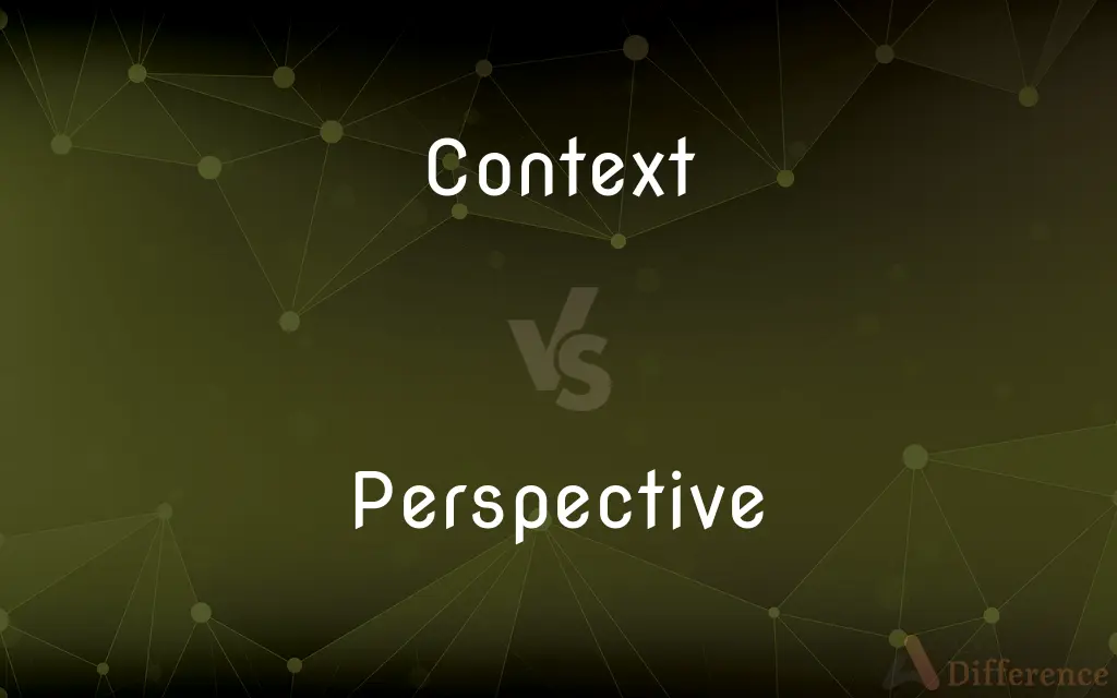 Context vs. Perspective — What's the Difference?