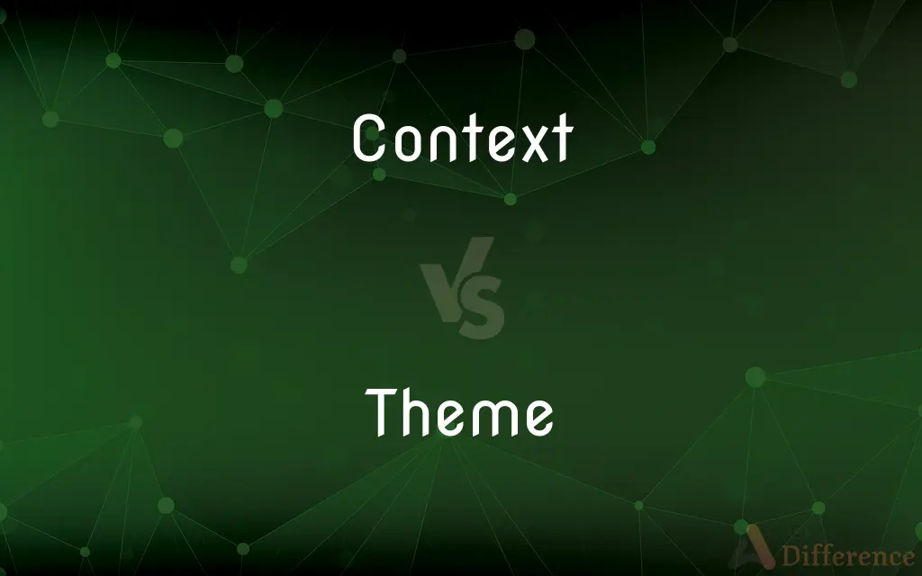 Context vs. Theme — What's the Difference?