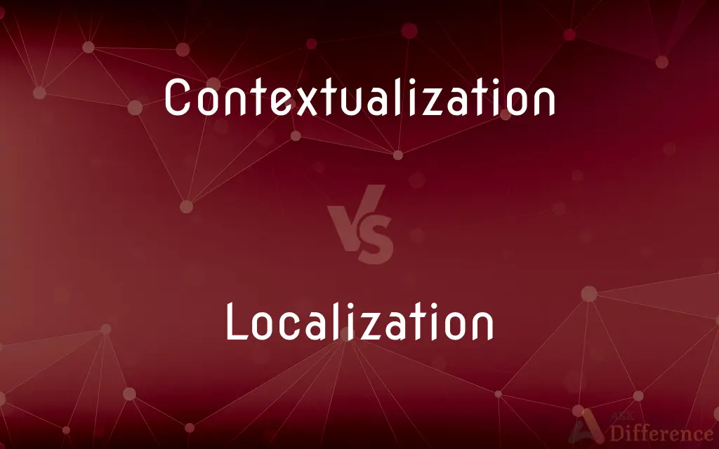 Contextualization vs. Localization — What's the Difference?