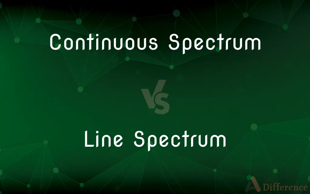 Continuous Spectrum vs. Line Spectrum — What's the Difference?