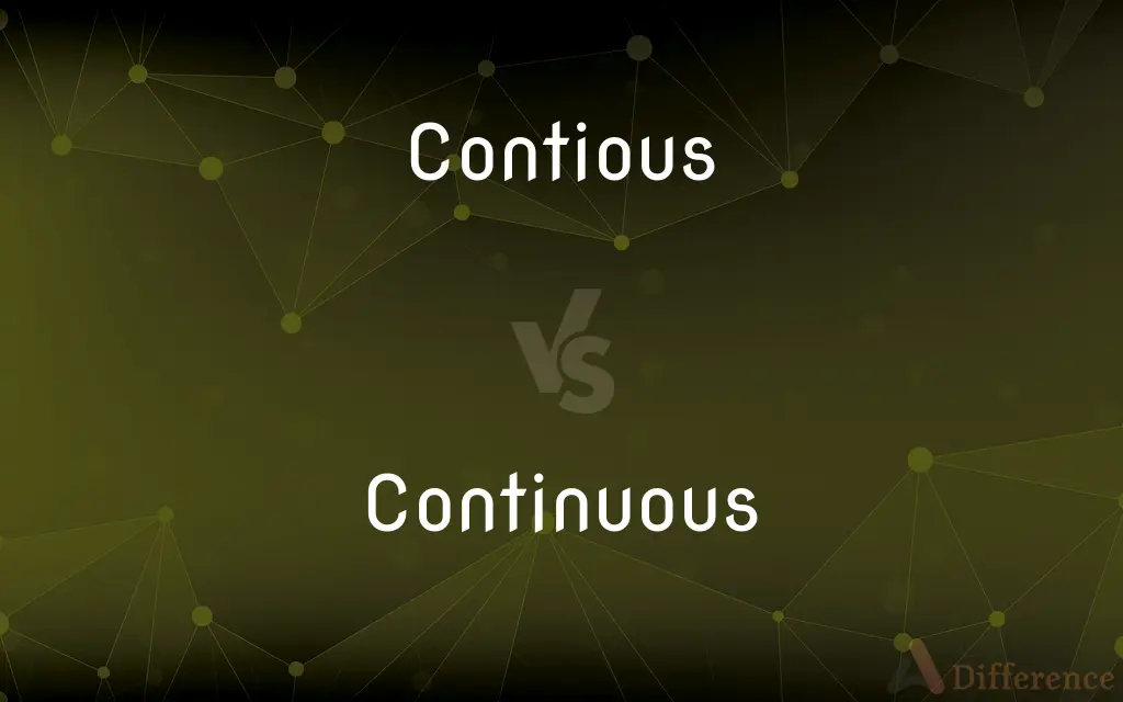 Contious vs. Continuous — Which is Correct Spelling?