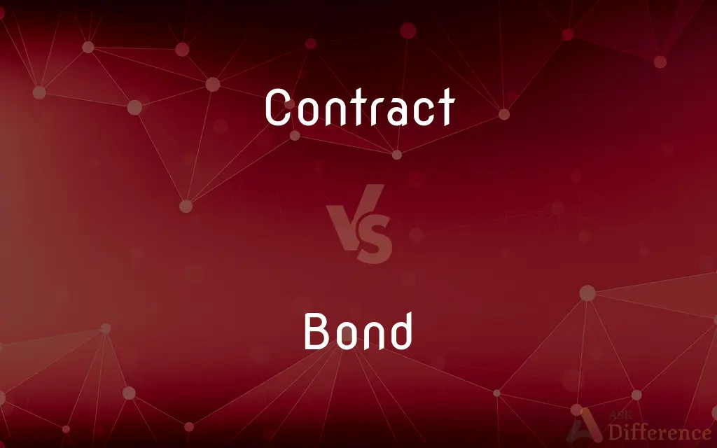 Contract vs. Bond — What's the Difference?