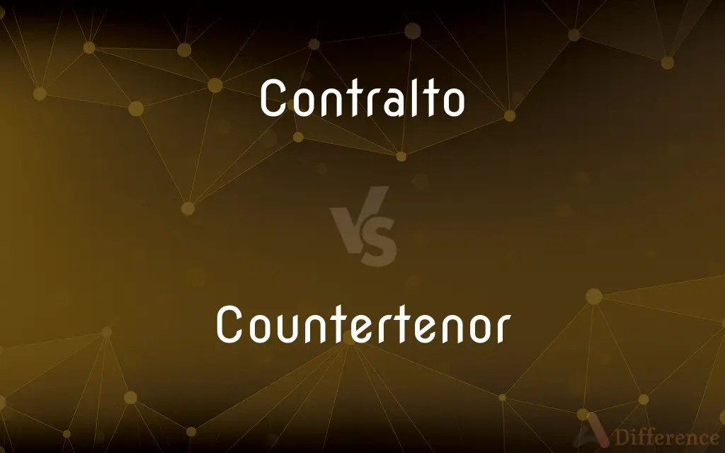 Contralto vs. Countertenor — What's the Difference?