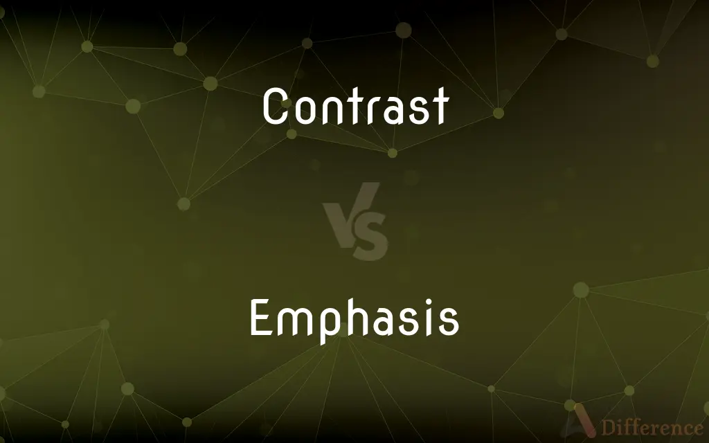 Contrast vs. Emphasis — What's the Difference?
