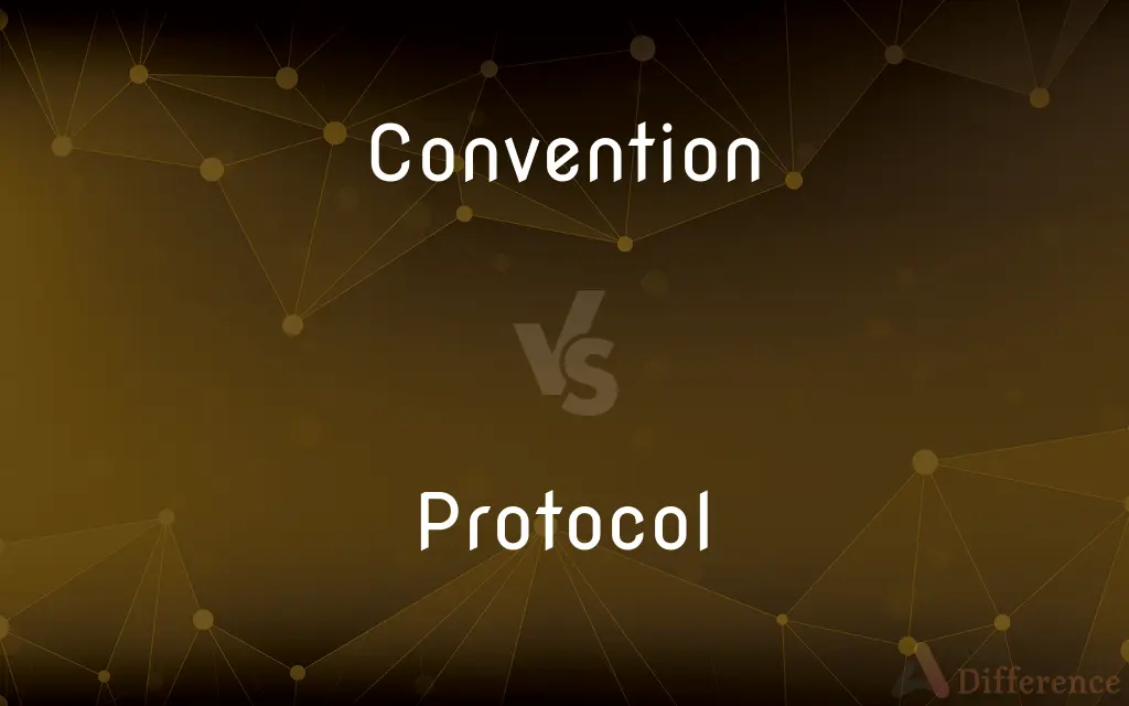 Convention vs. Protocol — What's the Difference?