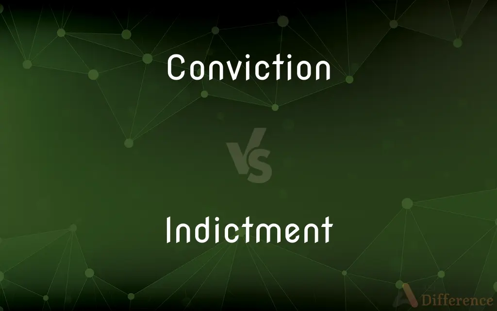 Conviction vs. Indictment — What's the Difference?