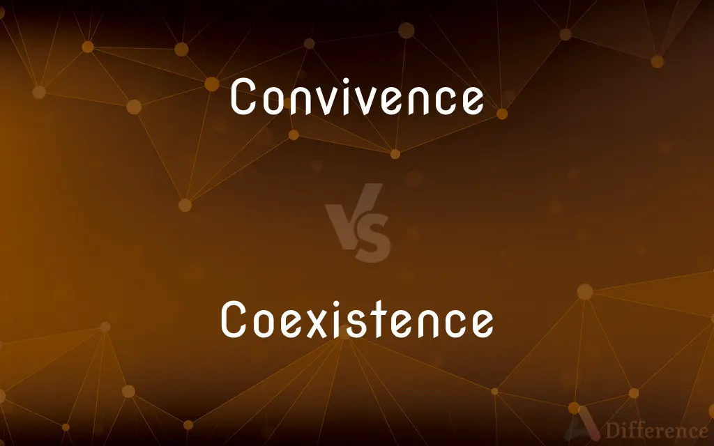 Convivence vs. Coexistence — What's the Difference?