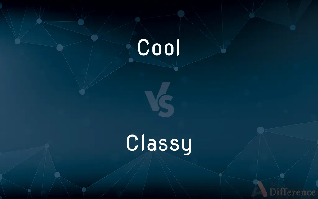 Cool vs. Classy — What's the Difference?