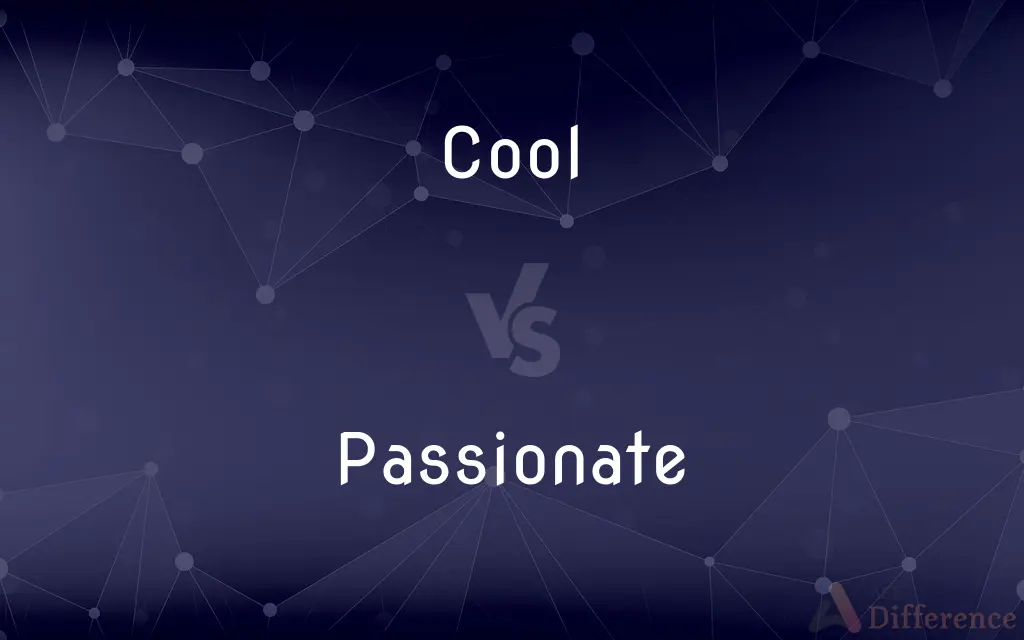 Cool vs. Passionate — What's the Difference?