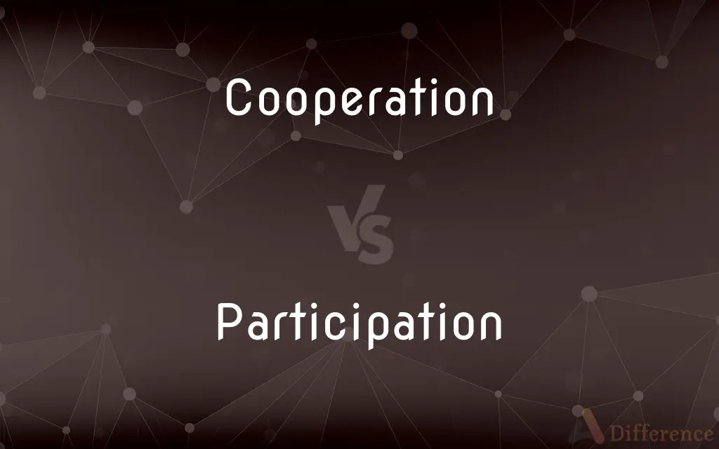 Cooperation vs. Participation — What's the Difference?