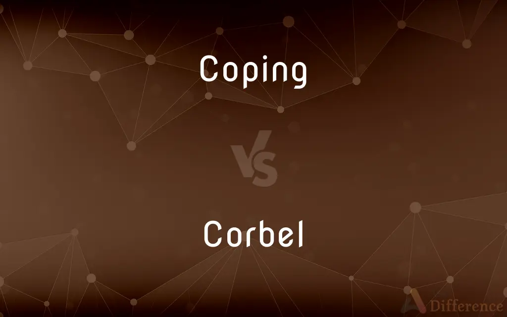 Coping vs. Corbel — What's the Difference?