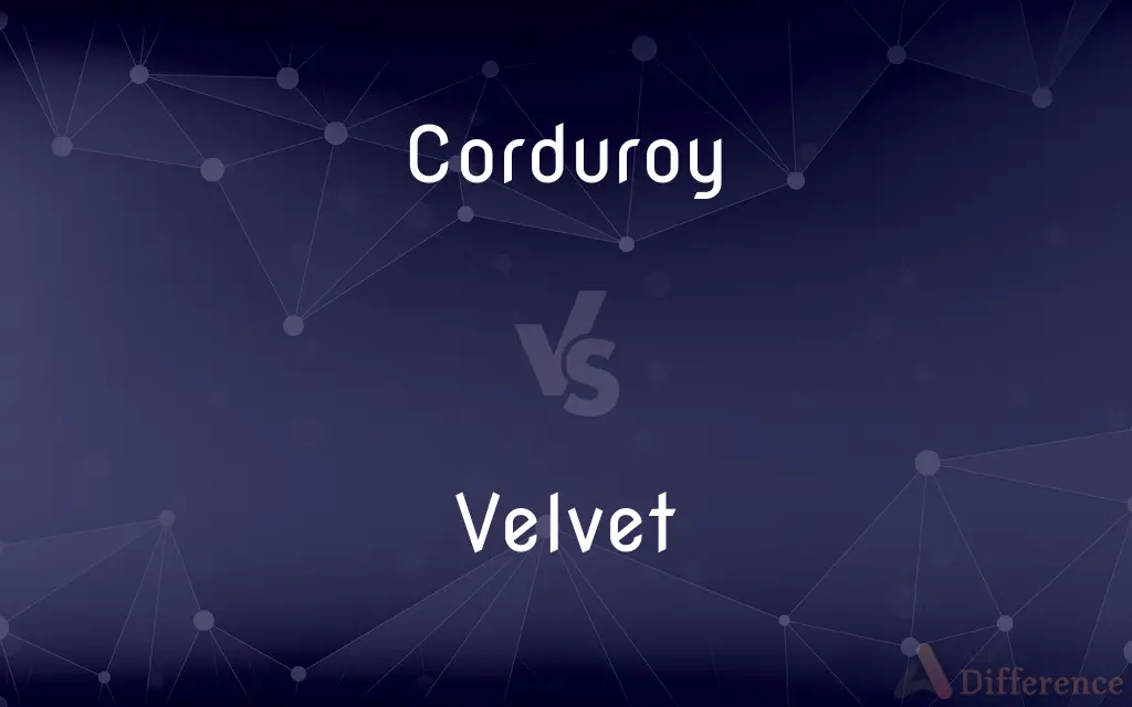 Corduroy vs. Velvet — What's the Difference?