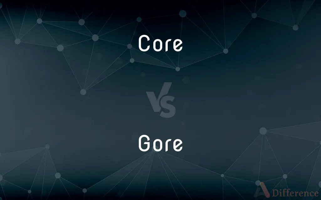Core vs. Gore — What's the Difference?