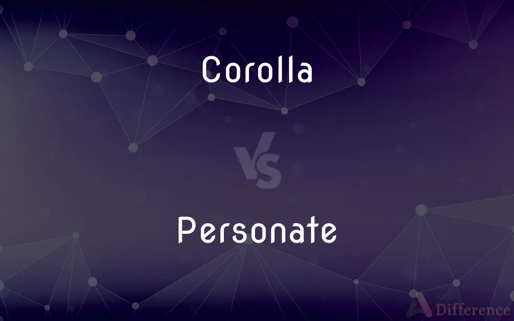 Corolla vs. Personate
