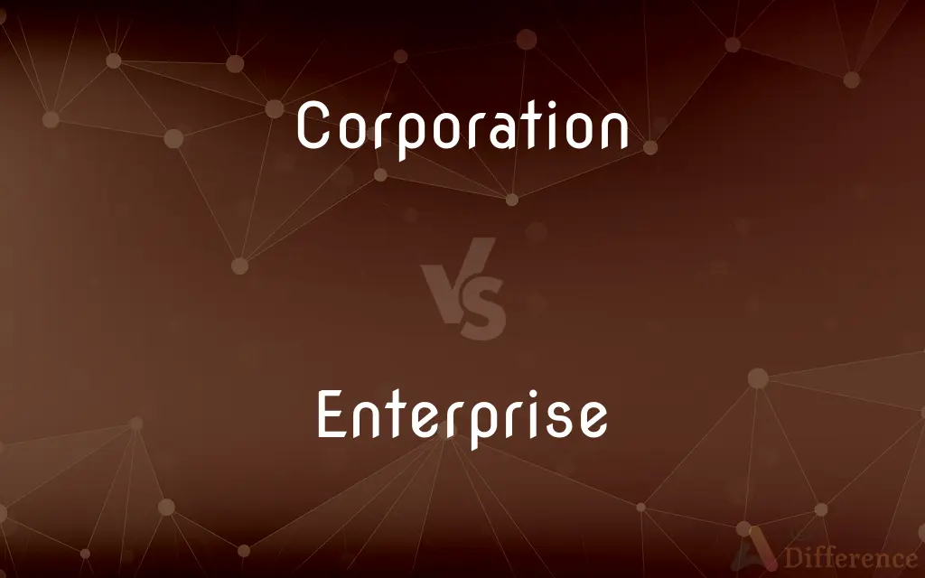 Corporation vs. Enterprise — What's the Difference?