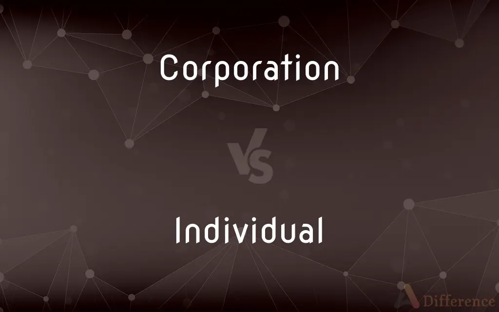 Corporation vs. Individual — What's the Difference?