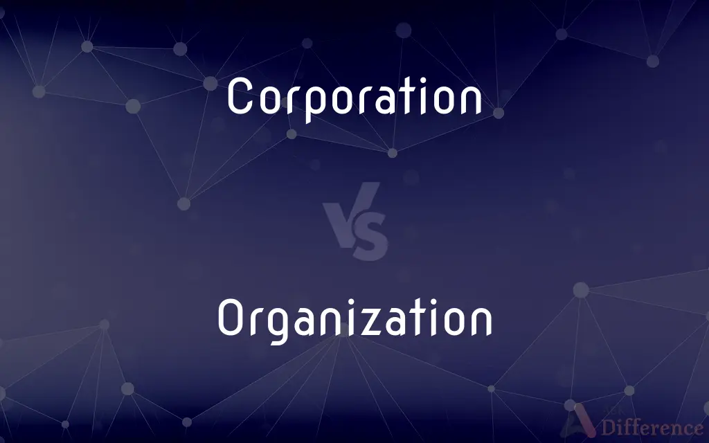 Corporation vs. Organization — What's the Difference?