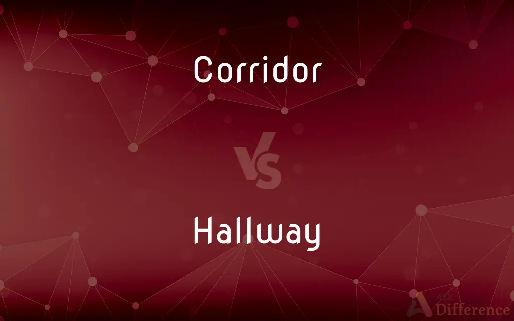 Corridor vs. Hallway — What's the Difference?