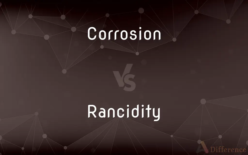 Corrosion vs. Rancidity — What's the Difference?