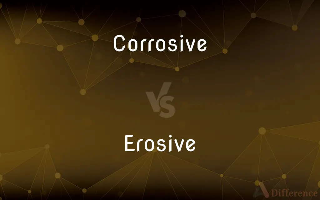 Corrosive vs. Erosive — What's the Difference?