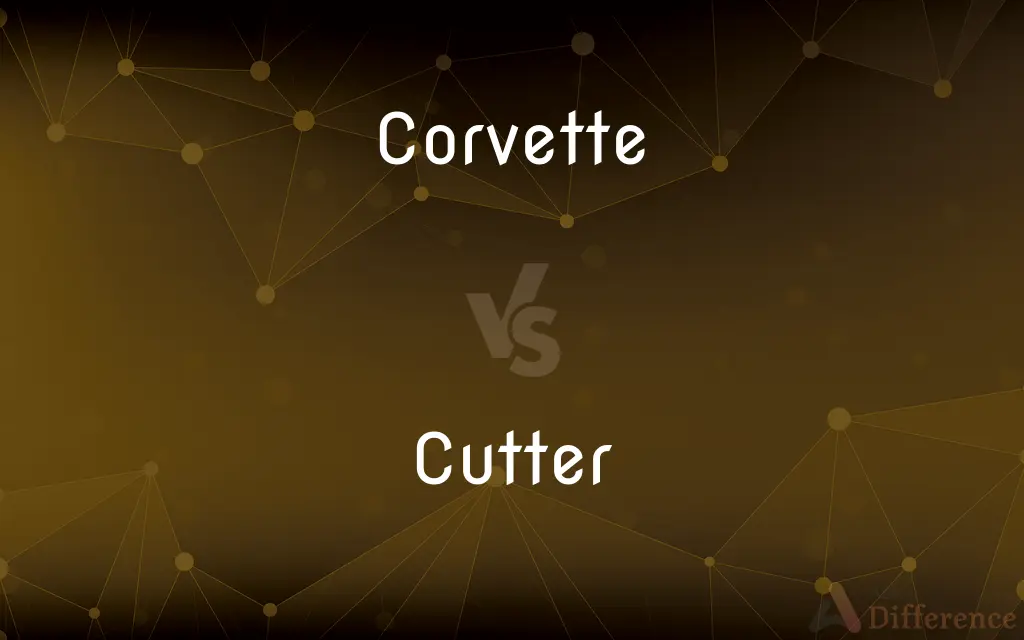 Corvette vs. Cutter — What's the Difference?