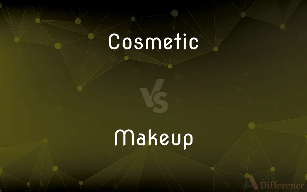 Cosmetic vs. Makeup — What's the Difference?