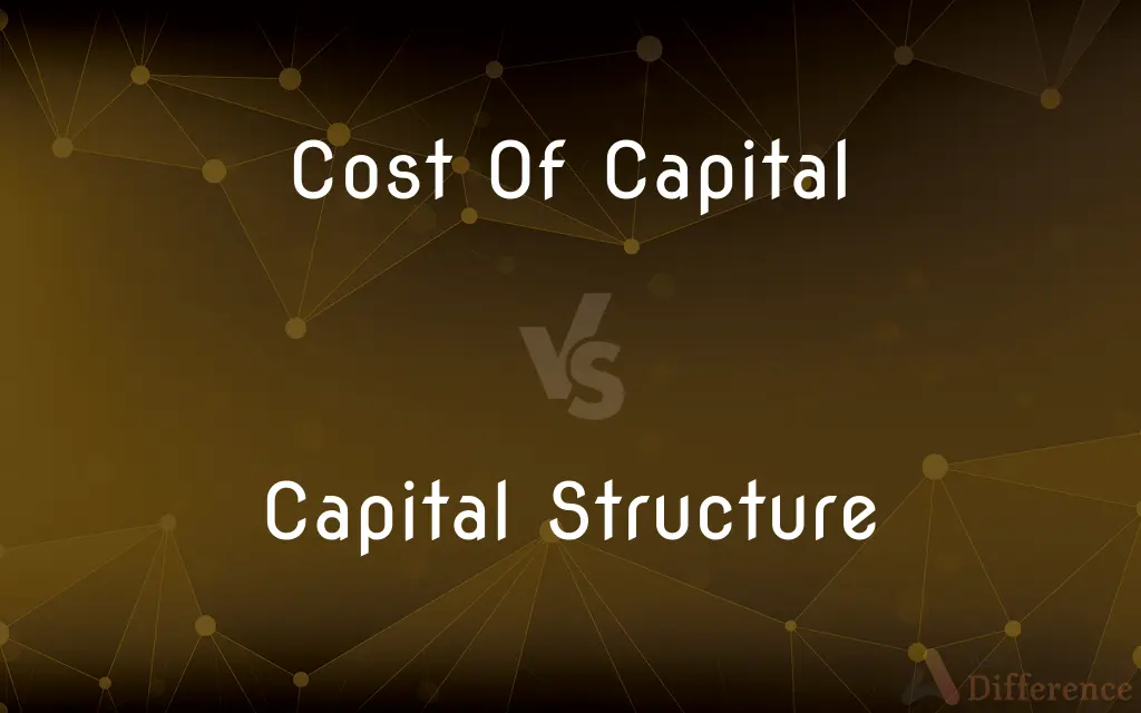 Cost Of Capital vs. Capital Structure — What's the Difference?
