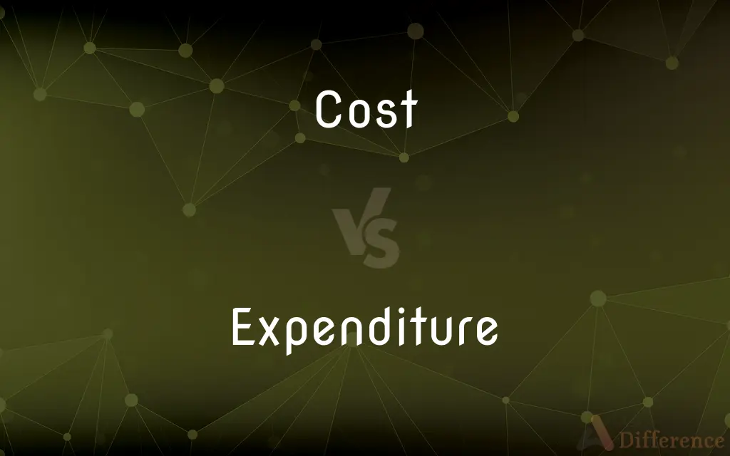 Cost vs. Expenditure — What's the Difference?