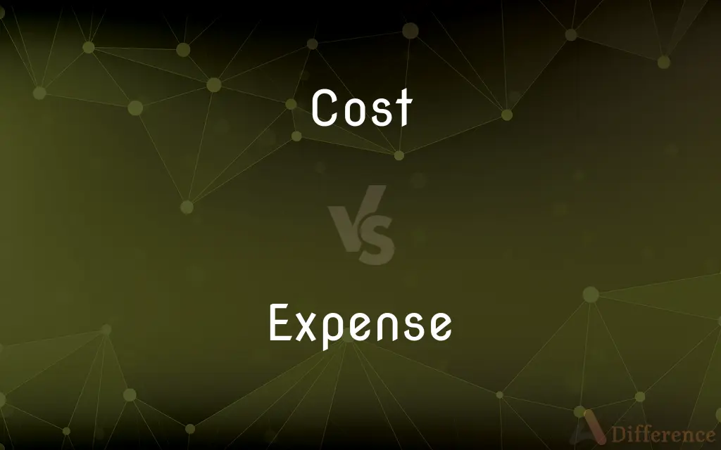 Cost vs. Expense — What's the Difference?