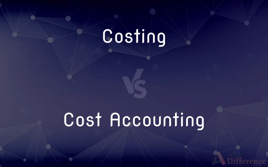 Costing vs. Cost Accounting — What's the Difference?