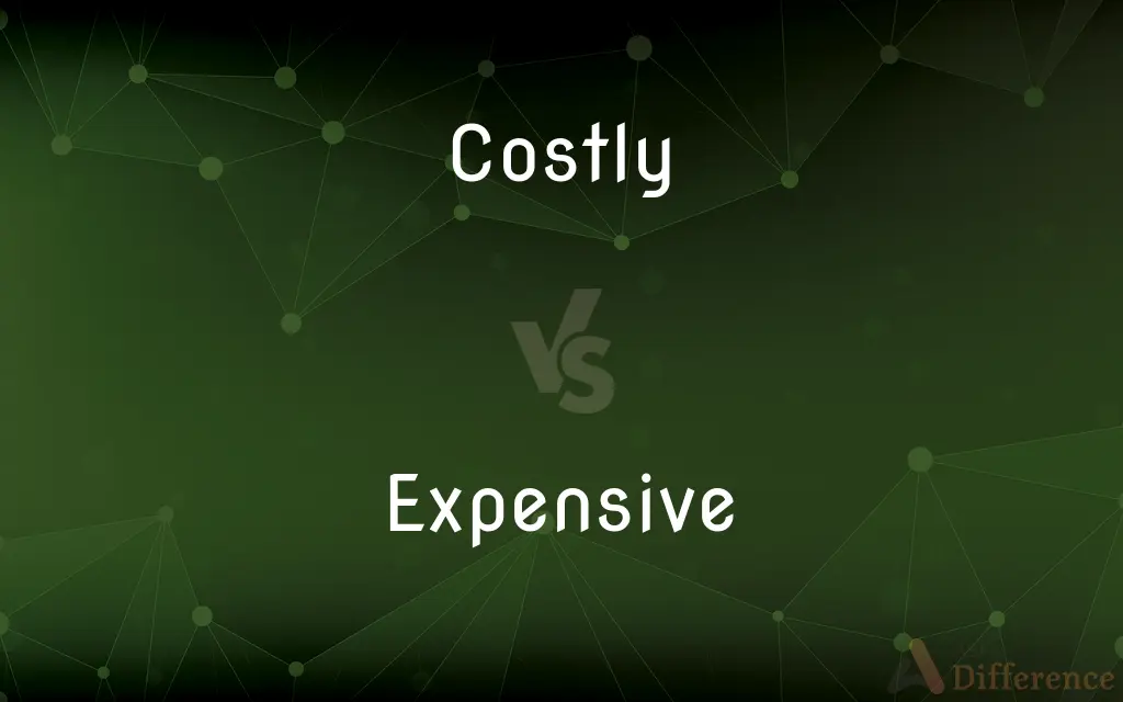 Costly vs. Expensive — What's the Difference?