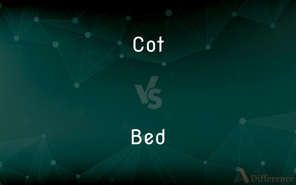 Cot vs. Bed — What's the Difference?
