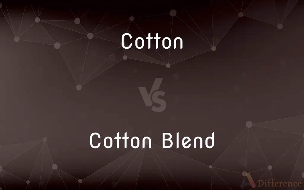 Cotton vs. Cotton Blend — What's the Difference?